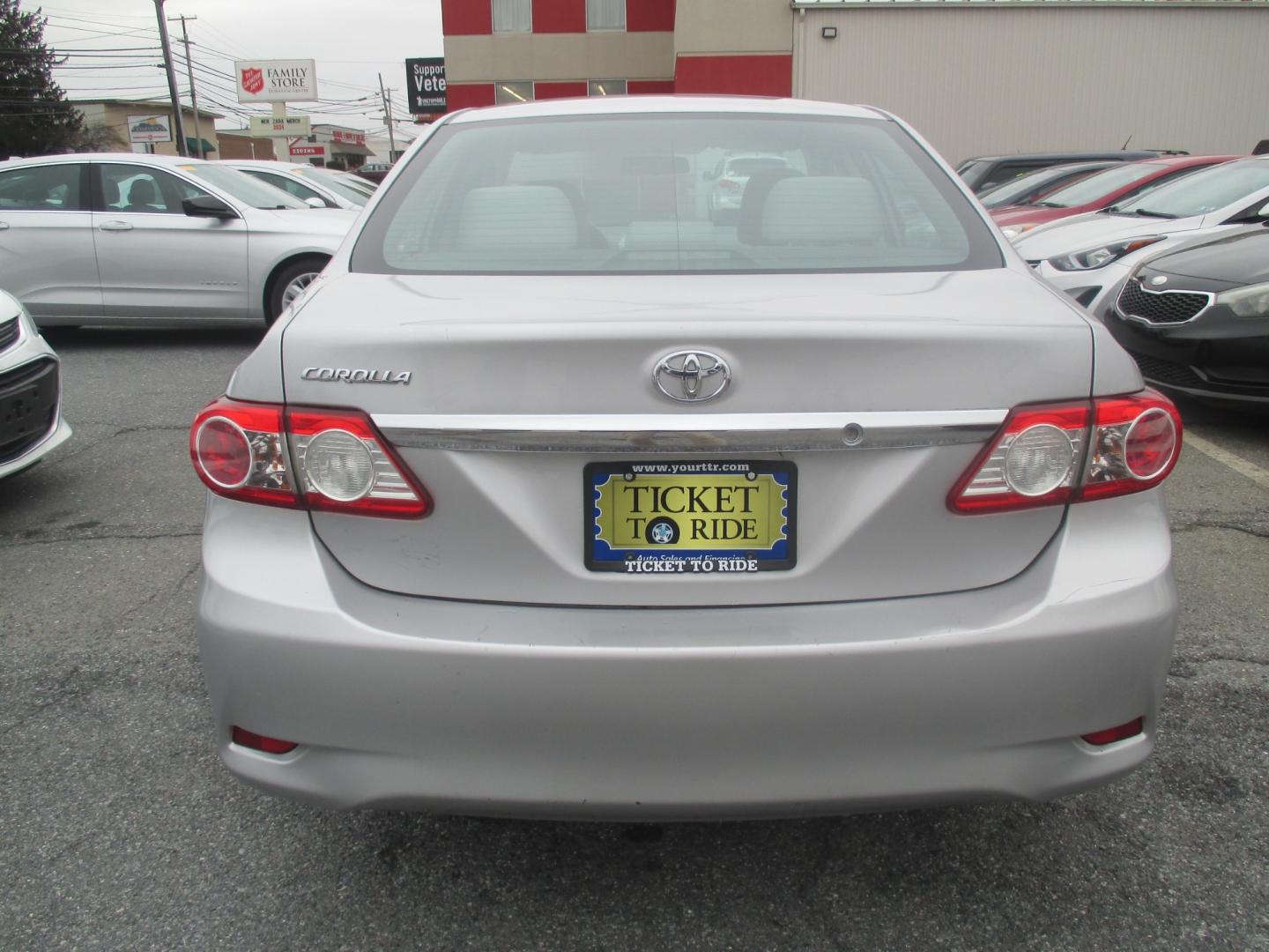 2012 SILVER Toyota Corolla S 5-Speed MT (2T1BU4EEXCC) with an 1.8L L4 DOHC 16V engine, 5-Speed Manual transmission, located at 1254 Manheim Pike, Lancaster, PA, 17601, (717) 393-9133, 40.062870, -76.323273 - Photo#4